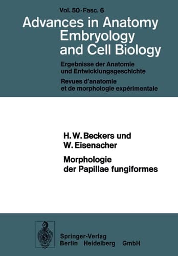 Morphologie der Papillae fungiformes Rasterelektronenmikroskopische, licht- und elektronenmikroskopische Untersuchungen