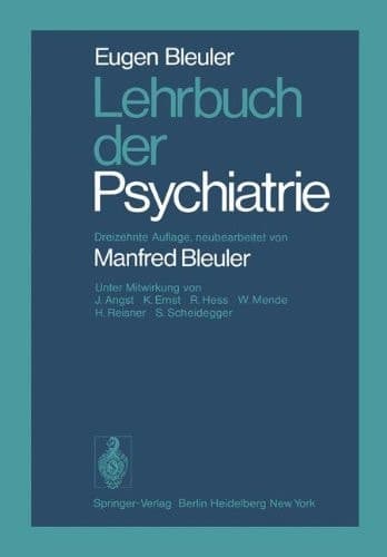 Lehrbuch der Psychiatrie