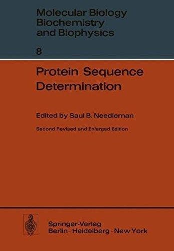 Protein Sequence Determination: A Sourcebook of Methods and Techniques, Molecular Biology Biochemistry and Biophysics Vol 8