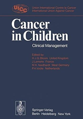 Cancer in Children: Clinical Management