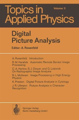 Digital Picture Analysis (Topics in Applied Physics)
