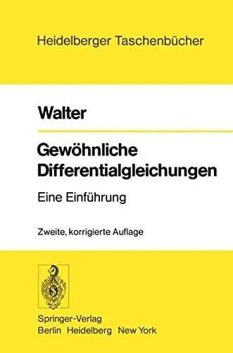 Gewöhnliche Differentialgleichungen Eine Einführung