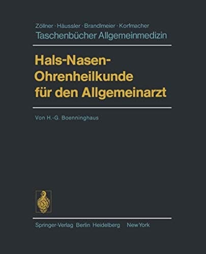 Hals-Nasen-Ohrenheilkunde für den Allgemeinarzt