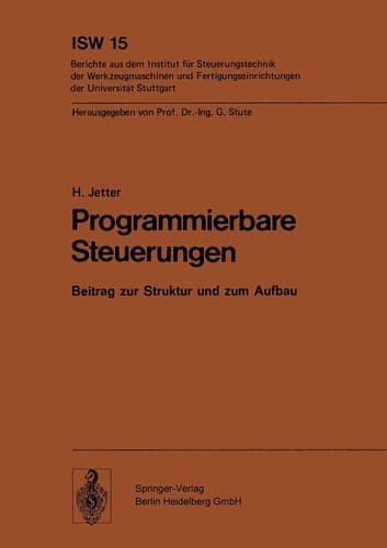 Programmierbare Steuerungen Beitrag zur Struktur und zum Aufbau