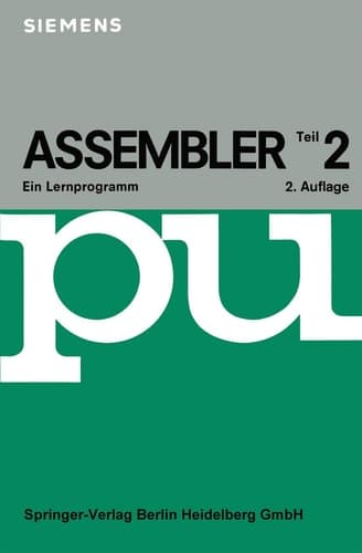 Assembler II Ein Lernprogramm