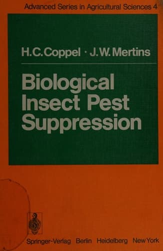 Biological Insect Pest Suppression