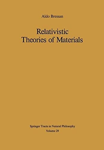 Relativistic Theories of Materials