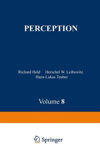 Perception (Handbook of Sensory Physiology)