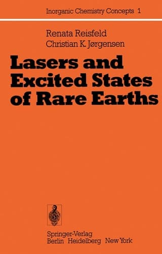 Lasers and Excited States of Rare Earths (Inorganic Chemistry Concepts)