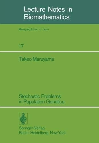 Stochastic Problems in Population Genetics