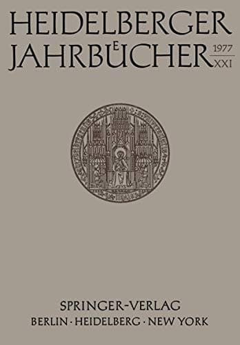 Heidelberger Jahrbücher