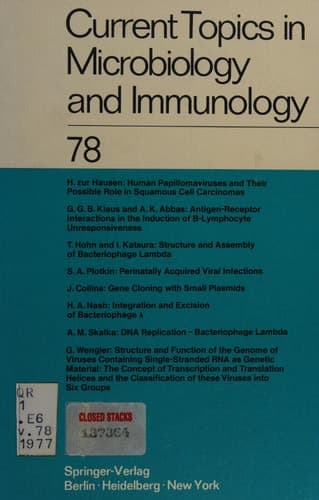 Current Topics in Microbiology and Immunology