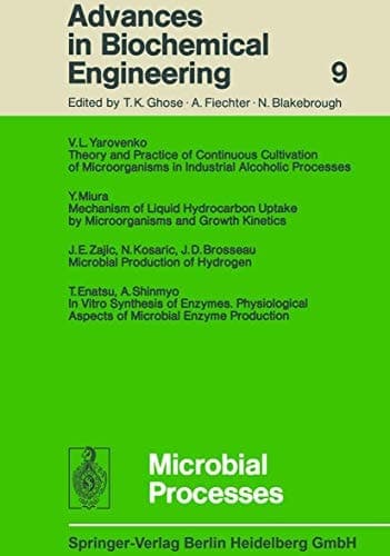 Microbial Processes (Advances in Biochemical Engineering/Biotechnology)