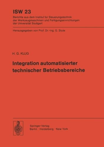Integration automatisierter technischer Betriebsbereiche