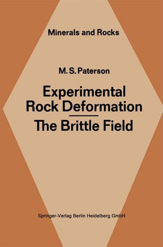 Experimental Rock Deformation : The Brittle Field