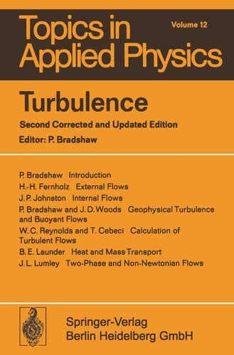 Turbulence (Topics in Applied Physics, 12)
