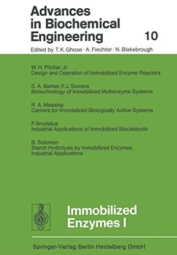 Immobilized Enzymes I (Advances in Biochemical Engineering/Biotechnology)