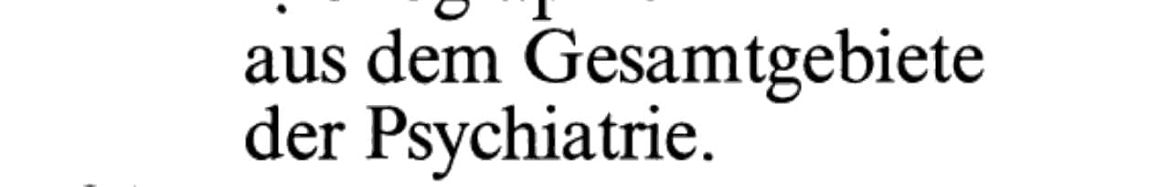 Schizophrenie Verlaufs- und sozialpsychiatrische Langzeituntersuchungen an den 1945 – 1959 in Bonn hospitalisierten schizophrenen Kranken