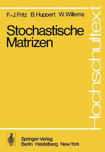 Stochastische Matrizen (Hochschultext) (German Edition)