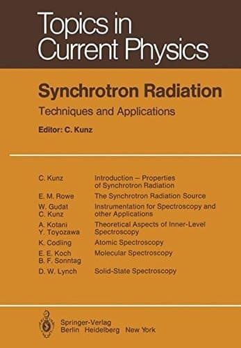 Synchrotron Radiation: Techniques and Applications (Topics in Current Physics)