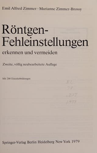 Röntgen-Fehleinstellungen Erkennen und Vermeiden