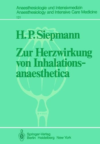 Zur Herzwirkung von Inhalationsanaesthetica Der isolierte Katzenpapillarmuskel als Myokard-Modell
