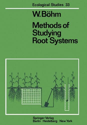 Ecological studies analysis and synthesis. Methods of studying root systems
