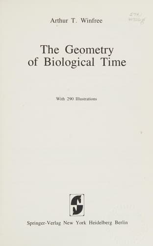 The Geometry of Biological Time