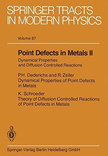 Point Defects in Metals II Dynamical Properties and Diffusion Controlled Reactions