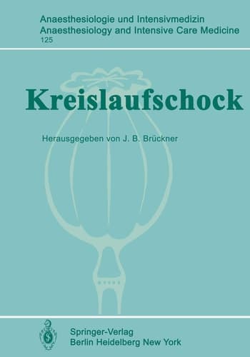 Kreislaufschock 1. Internationales Schocksymposion