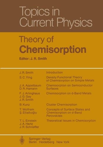 Theory of Chemisorption (Topics in Current Physics)