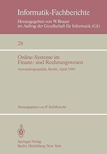 Online-Systeme im Finanz- und Rechnungswesen Anwendergespräch Berlin, 29.–30. April 1980