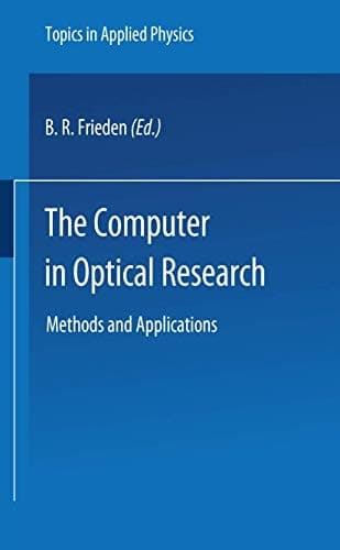The Computer in Optical Research Methods and Applications