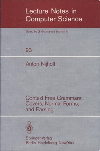 Context-Free Grammars Covers, Normal Forms, and Parsing