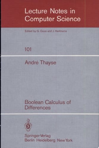 Boolean Calculus of Differences