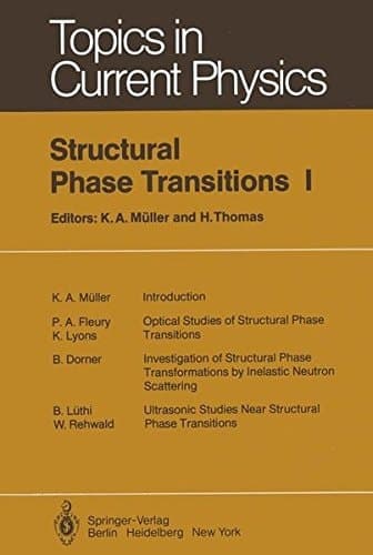 Structural Phase Transitions I (Topics in Current Physics)