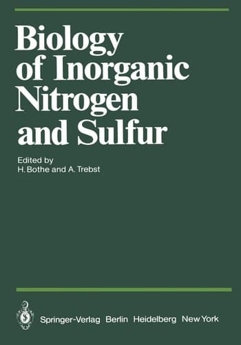 Biology of Inorganic Nitrogen and Sulfur (Proceedings in Life Sciences)