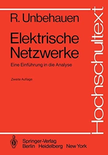 Elektrische Netzwerke Eine Einführung in die Analyse