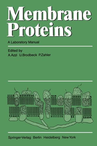 Membrane Proteins: A Laboratory Manual