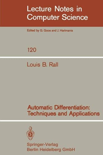 Automatic Differentiation Techniques and Applications