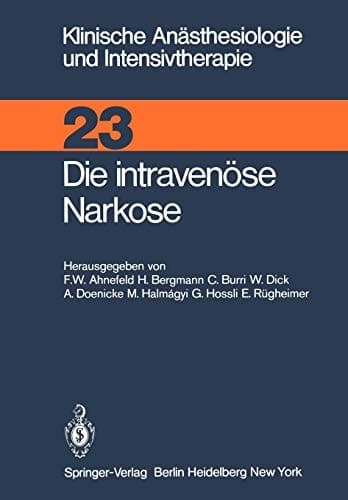 Die intravenüse Narkose