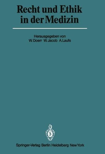 Recht und Ethik in der Medizin