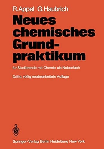 Neues chemisches Grundpraktikum für Studierende mit Chemie als Nebenfach