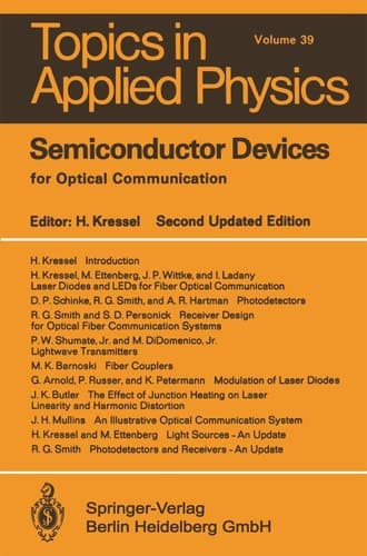 Semiconductor Devices for Optical Communication