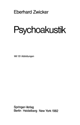 Psychoakustik