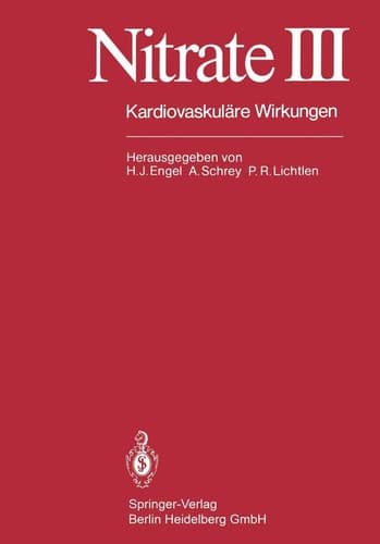 Nitrate III Kardiovaskuläre Wirkungen