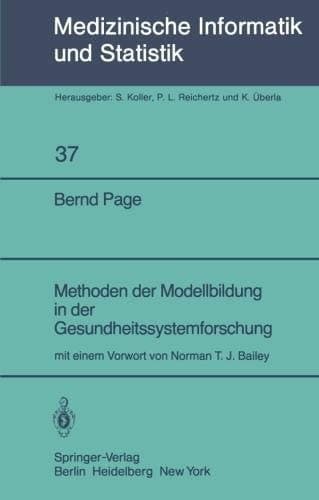 Methoden der Modellbildung in der Gesundheitssystemforschung