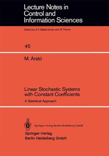 Linear Stochastic Systems with Constant Coefficients A Statistical Approach