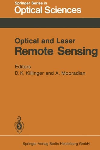 Optical and Laser Remote Sensing (Springer Series in Optical Sciences)