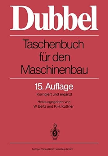 Taschenbuch für den Maschinenbau